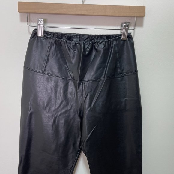 Aritzia Wilfred Daria Faux Leather Leggings sz XS - Picture 7 of 14